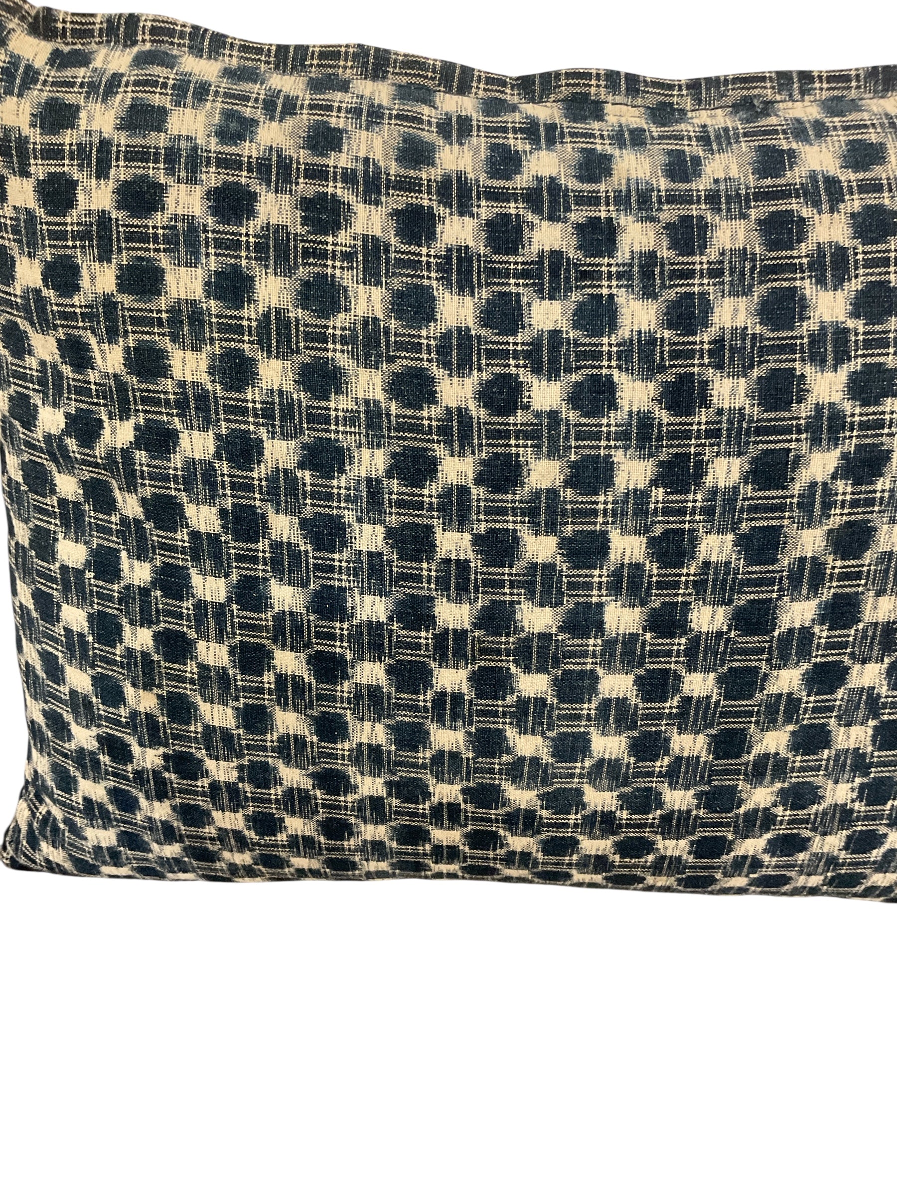 vintage Japanese indigo Pillow