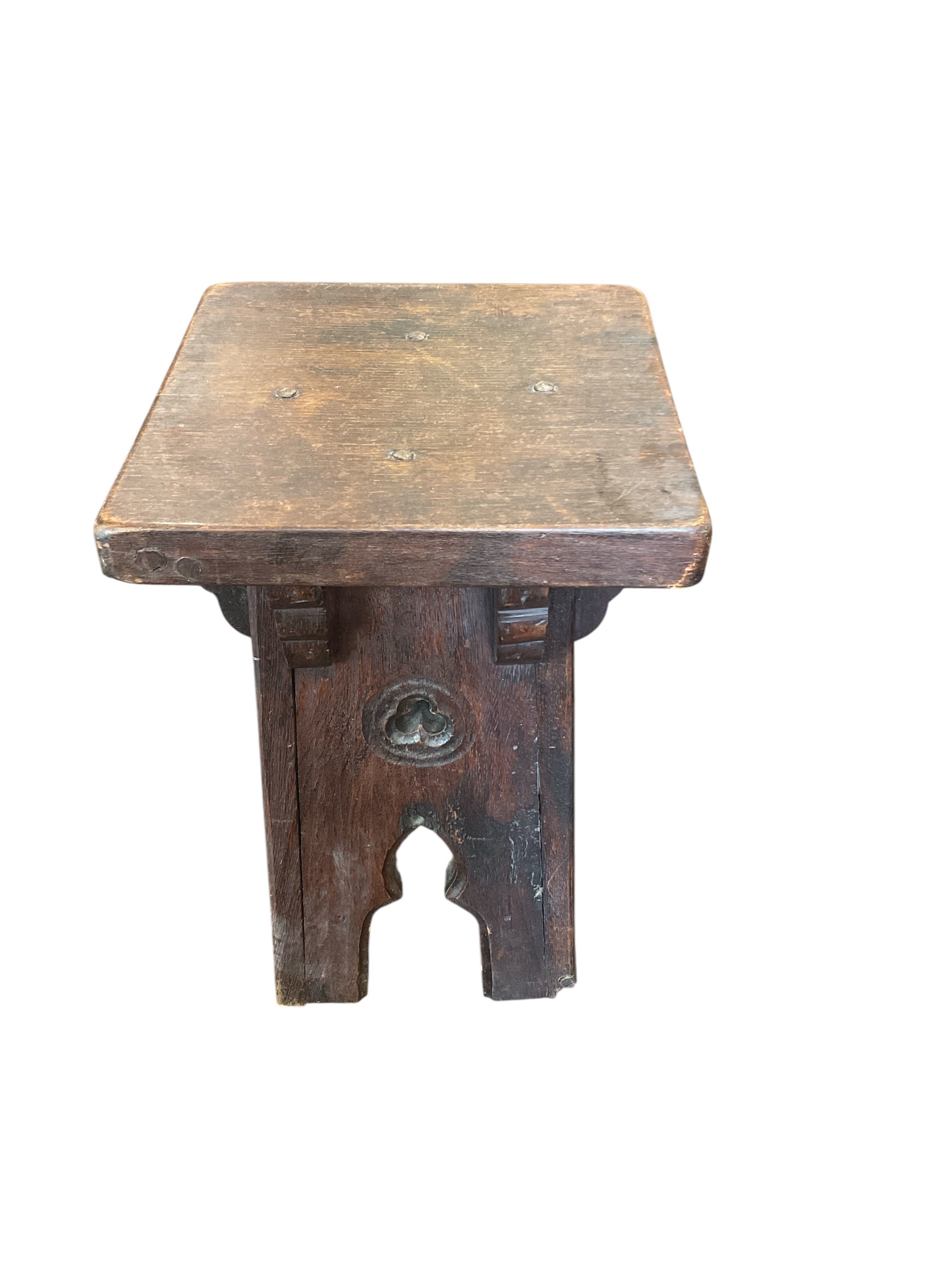 Unique arts and crafts side Table