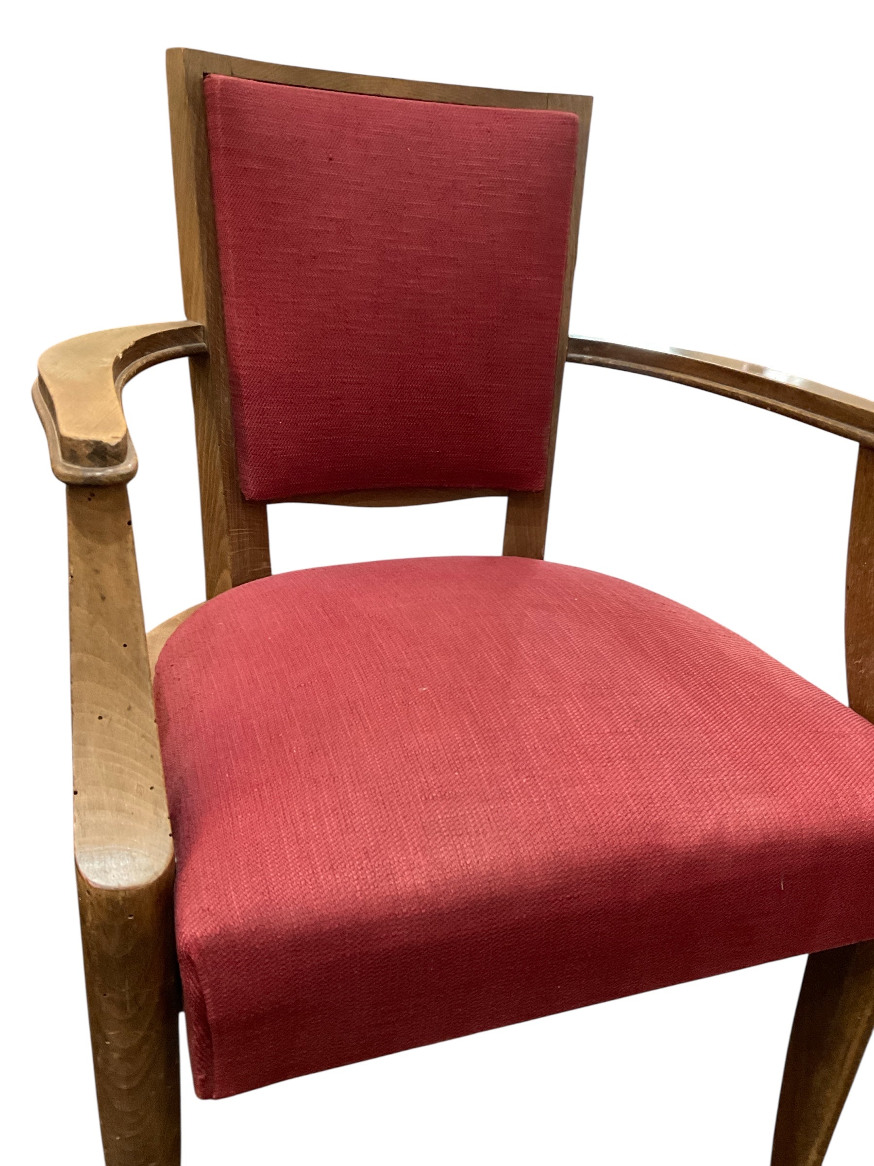 Set of (4) French Deco Dining Chairs