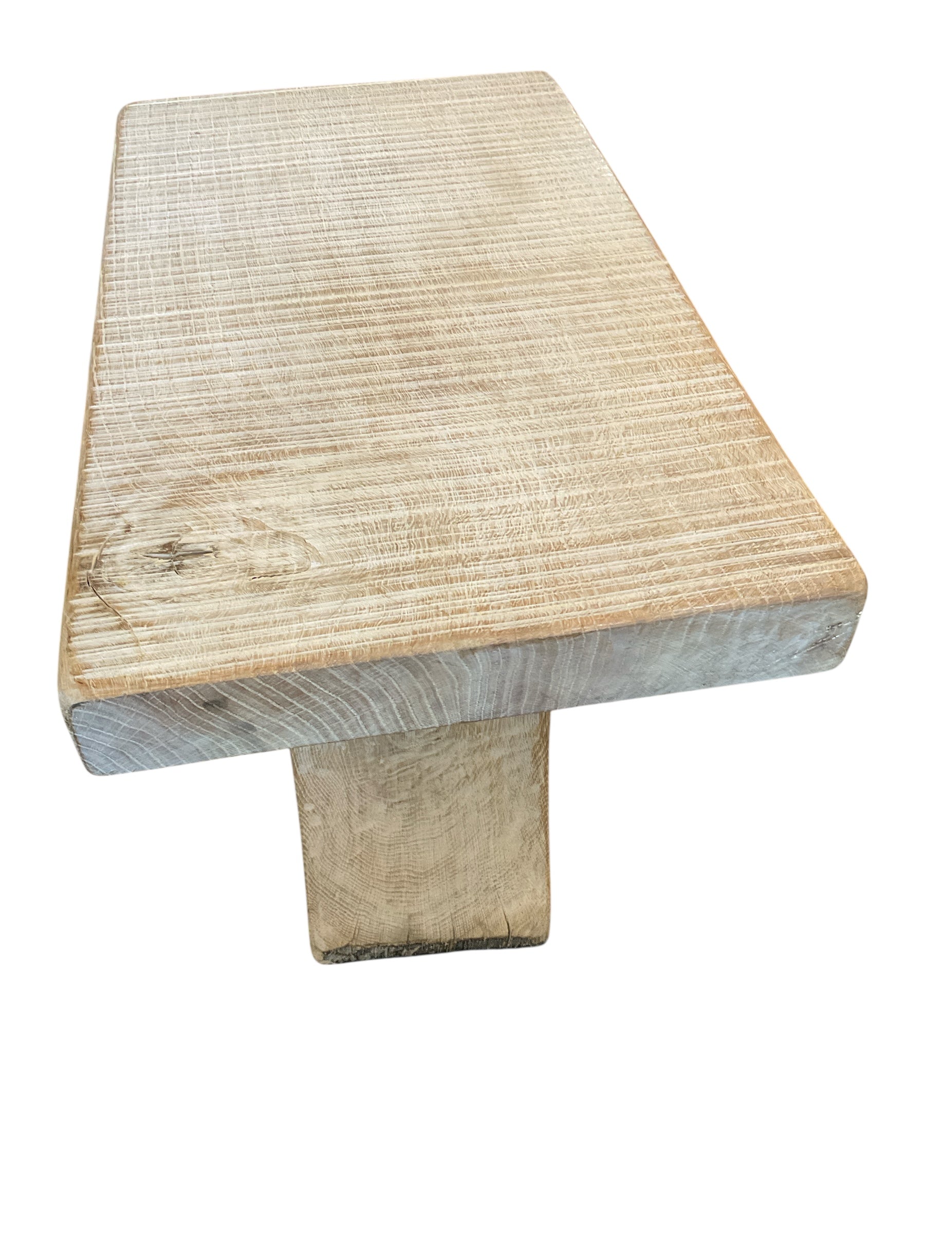 Limited Edition 18th Century oak base side table