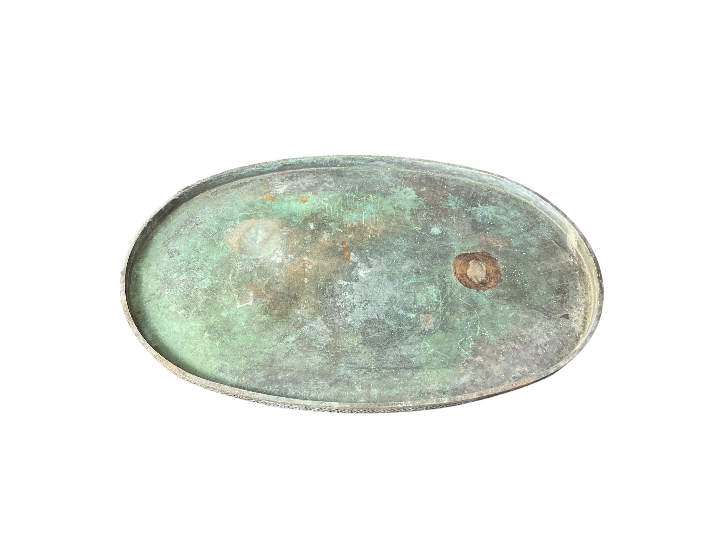 Japanese 19th Century Bronze Tray