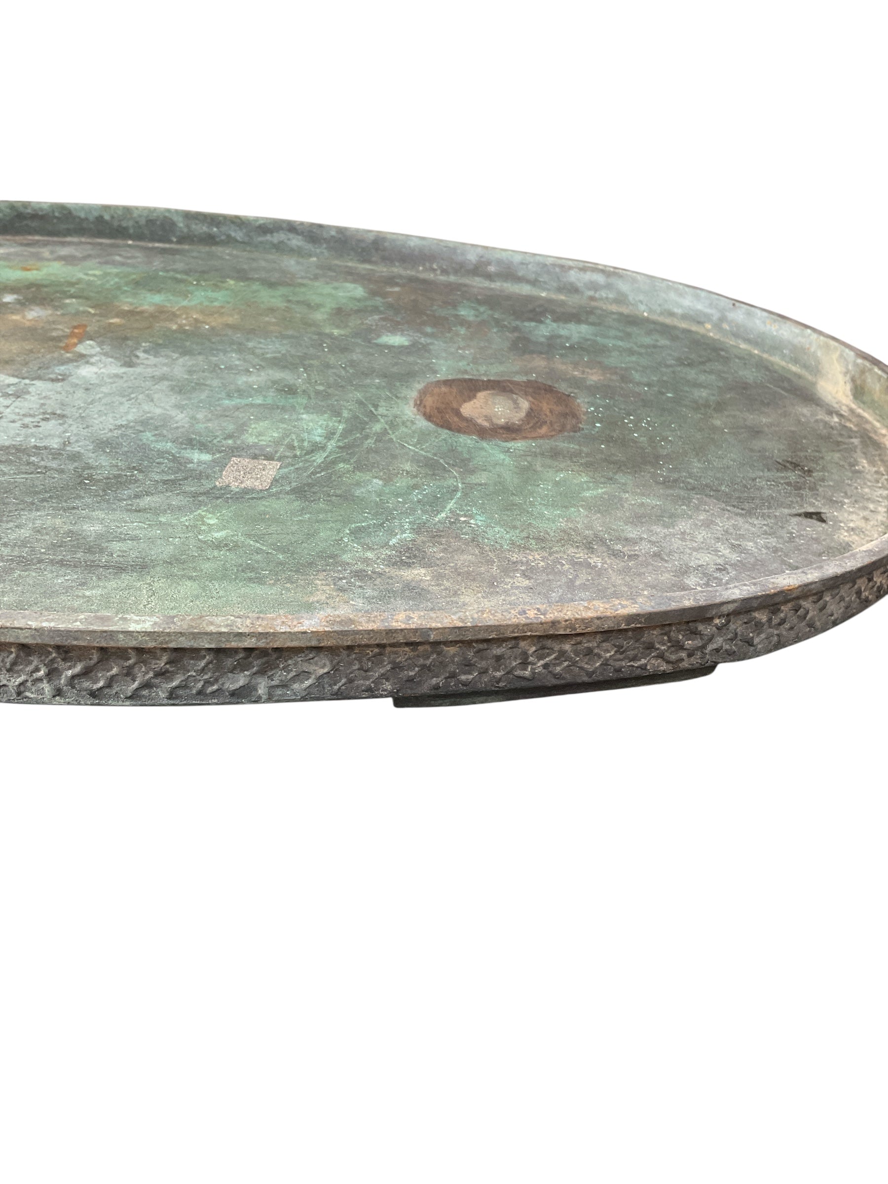 Japanese 19th Century Bronze Tray