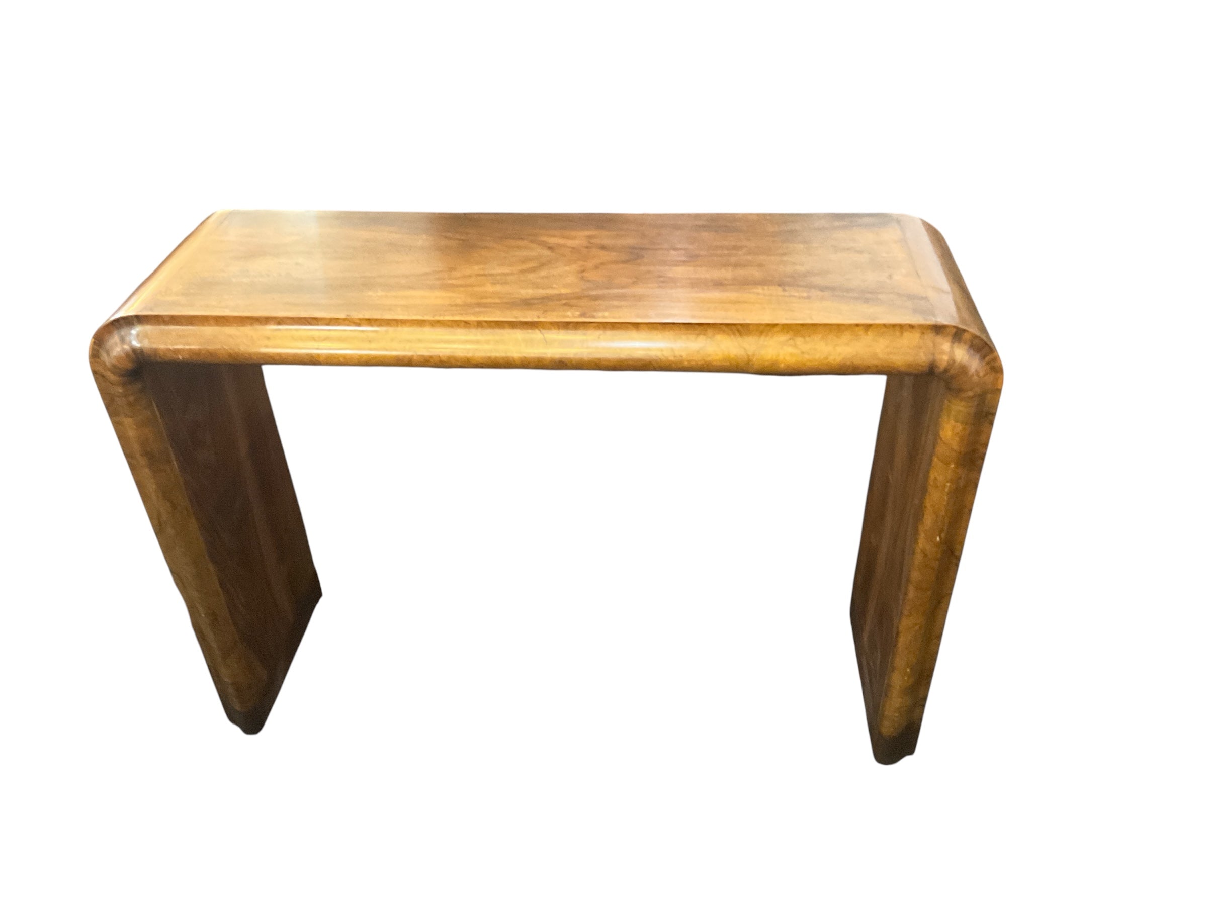 Limited Edition Burl Wood Console