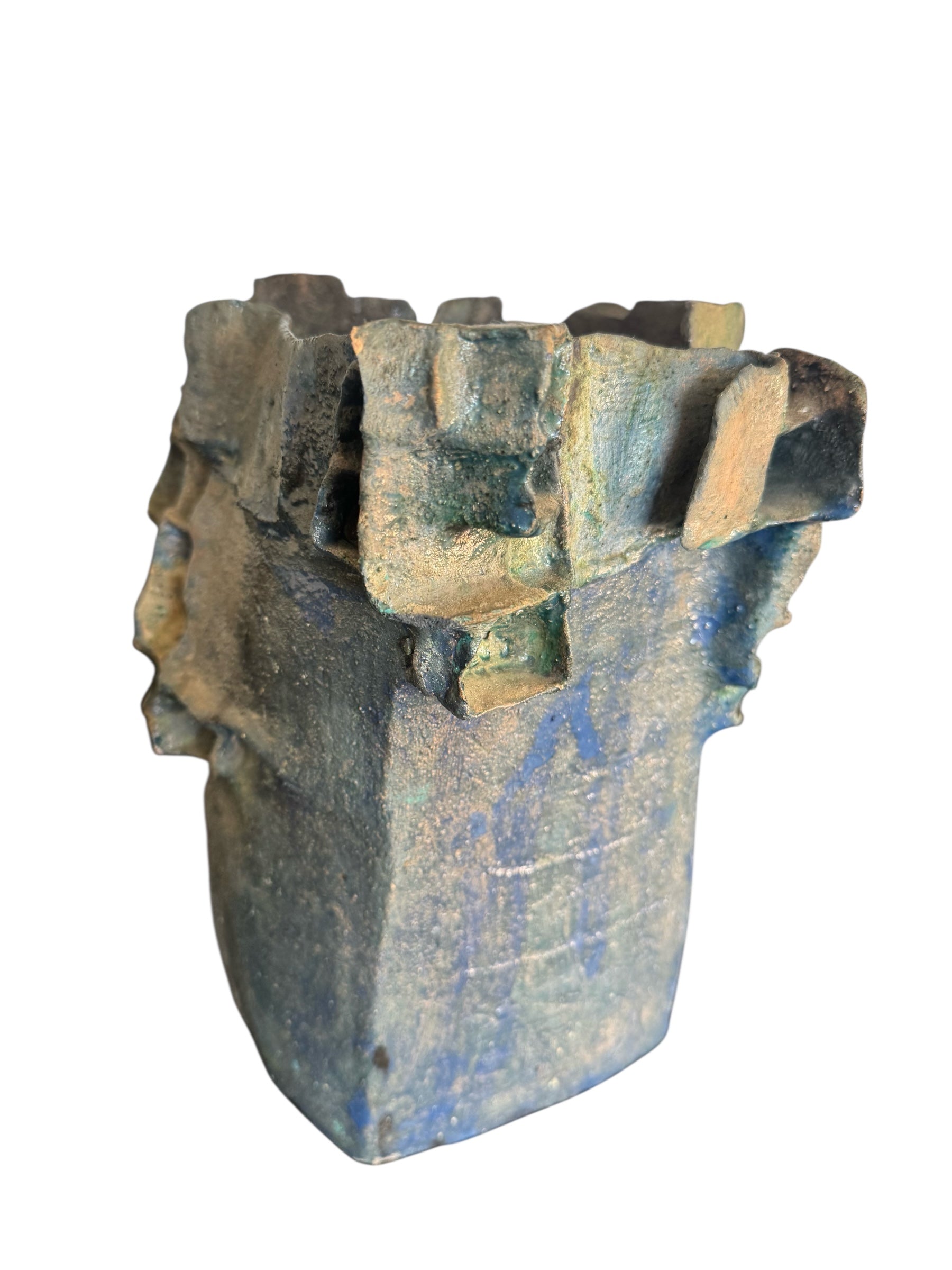 Vintage Belgian Studio Pottery Vase