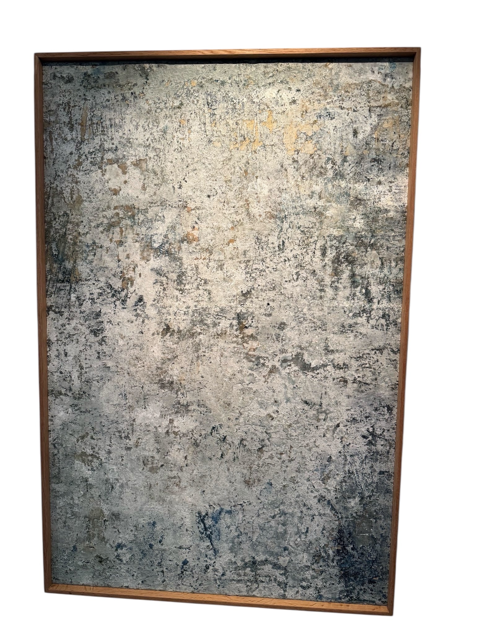 Listed Artist, Stephen Keeney Abstract Mixed Media Painting