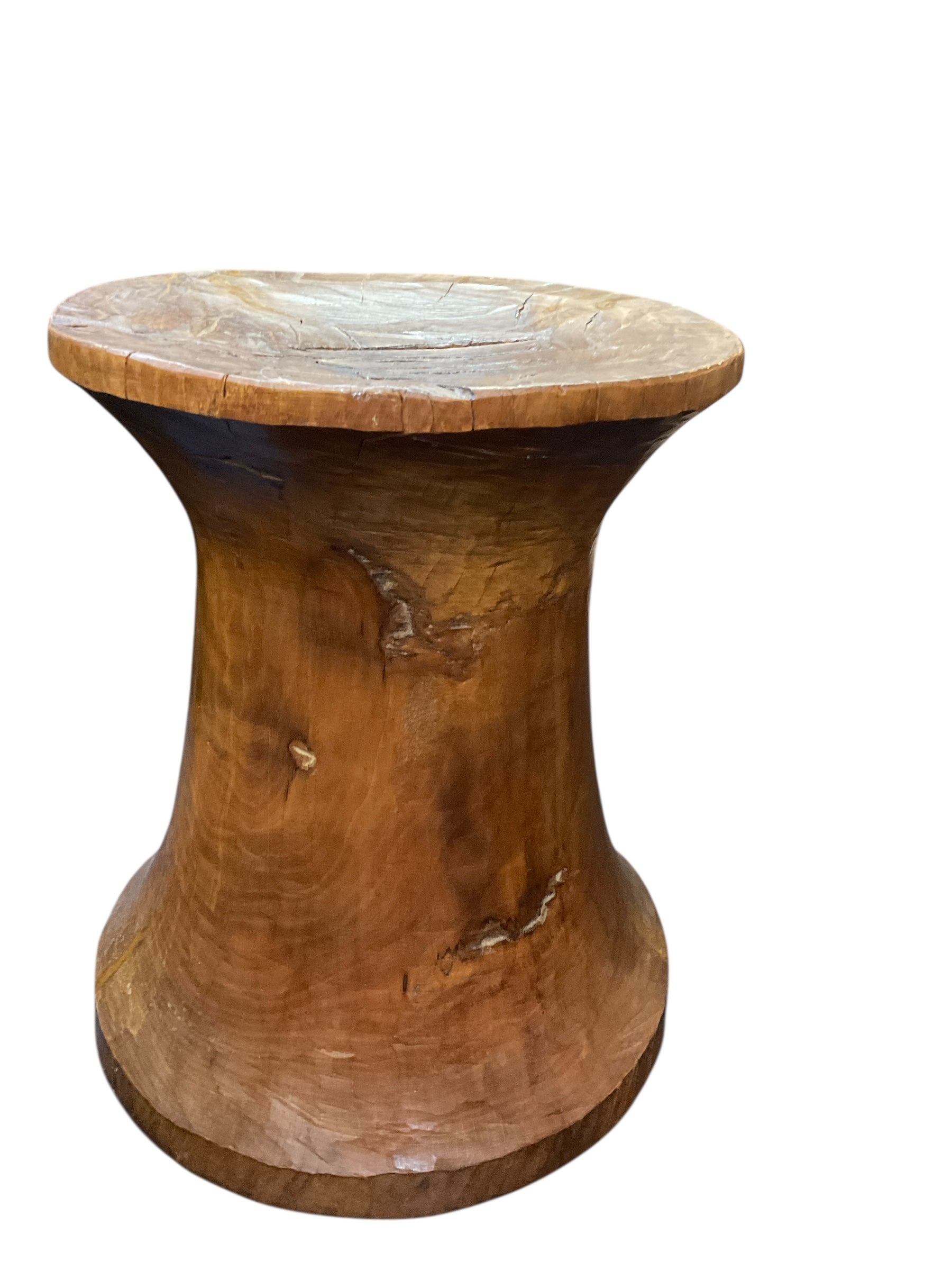 French Antique Wood Stool/Table