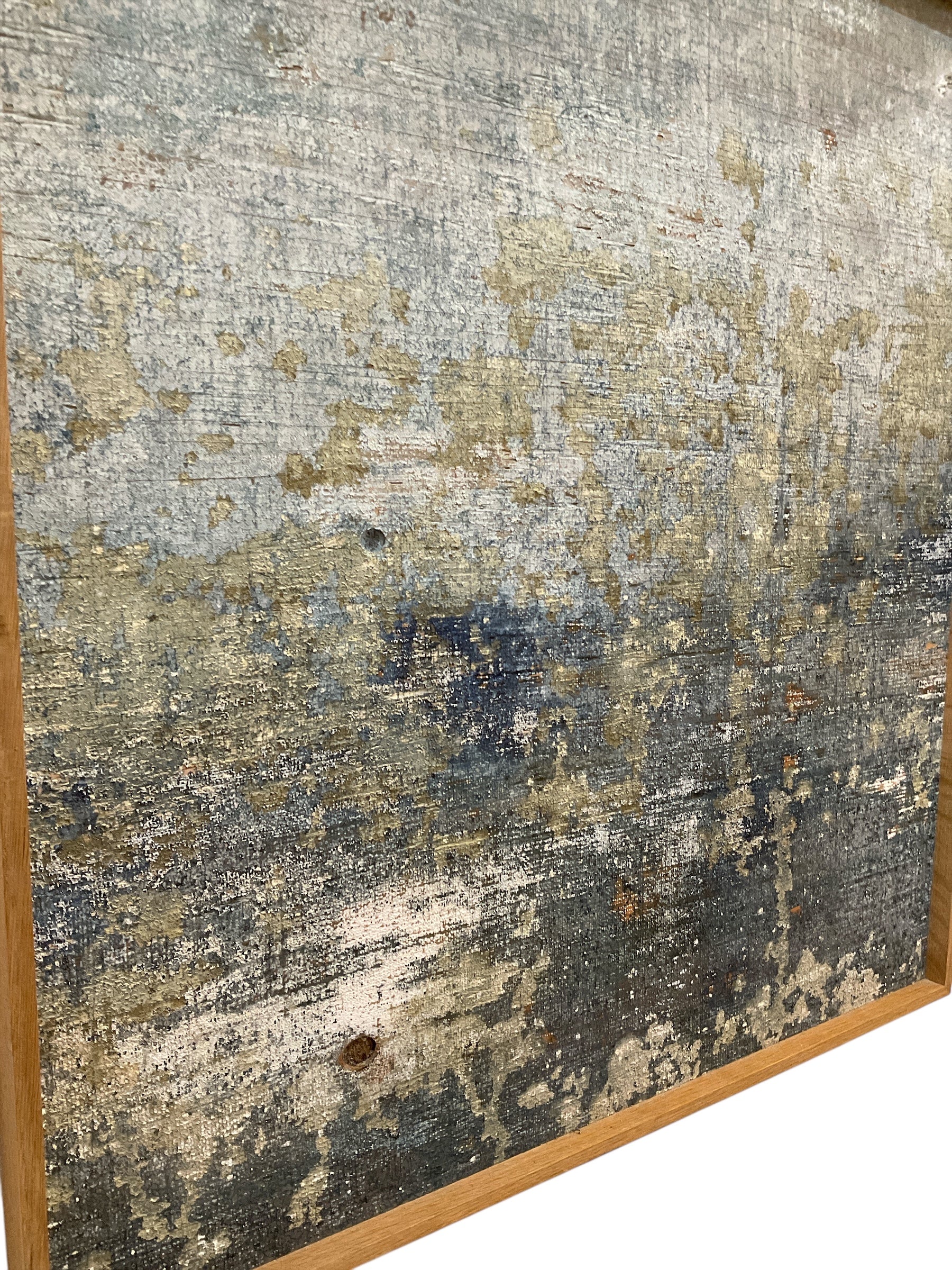 Listed Artist, Stephen Keeney Abstract Mixed Media Painting