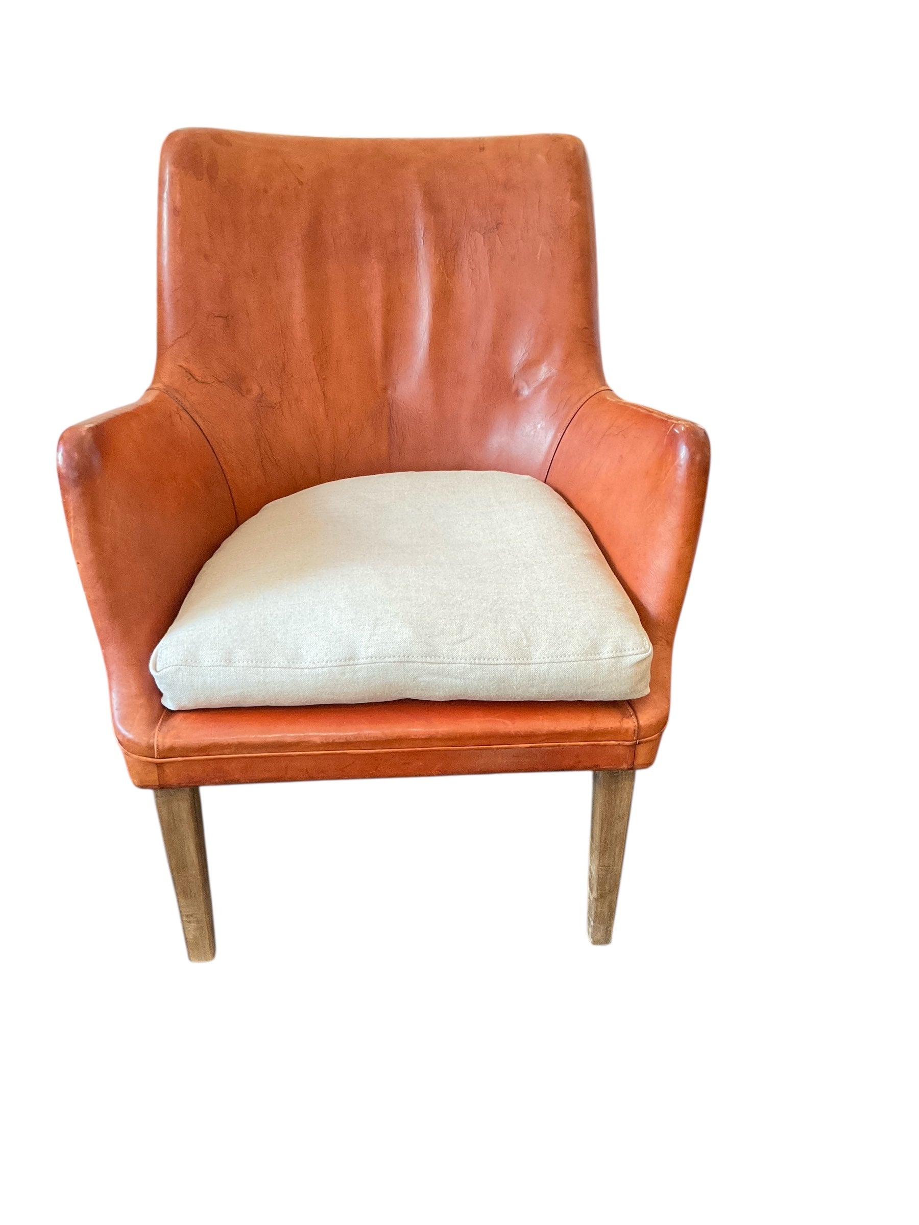 Arne Vodder Single Leather Chair