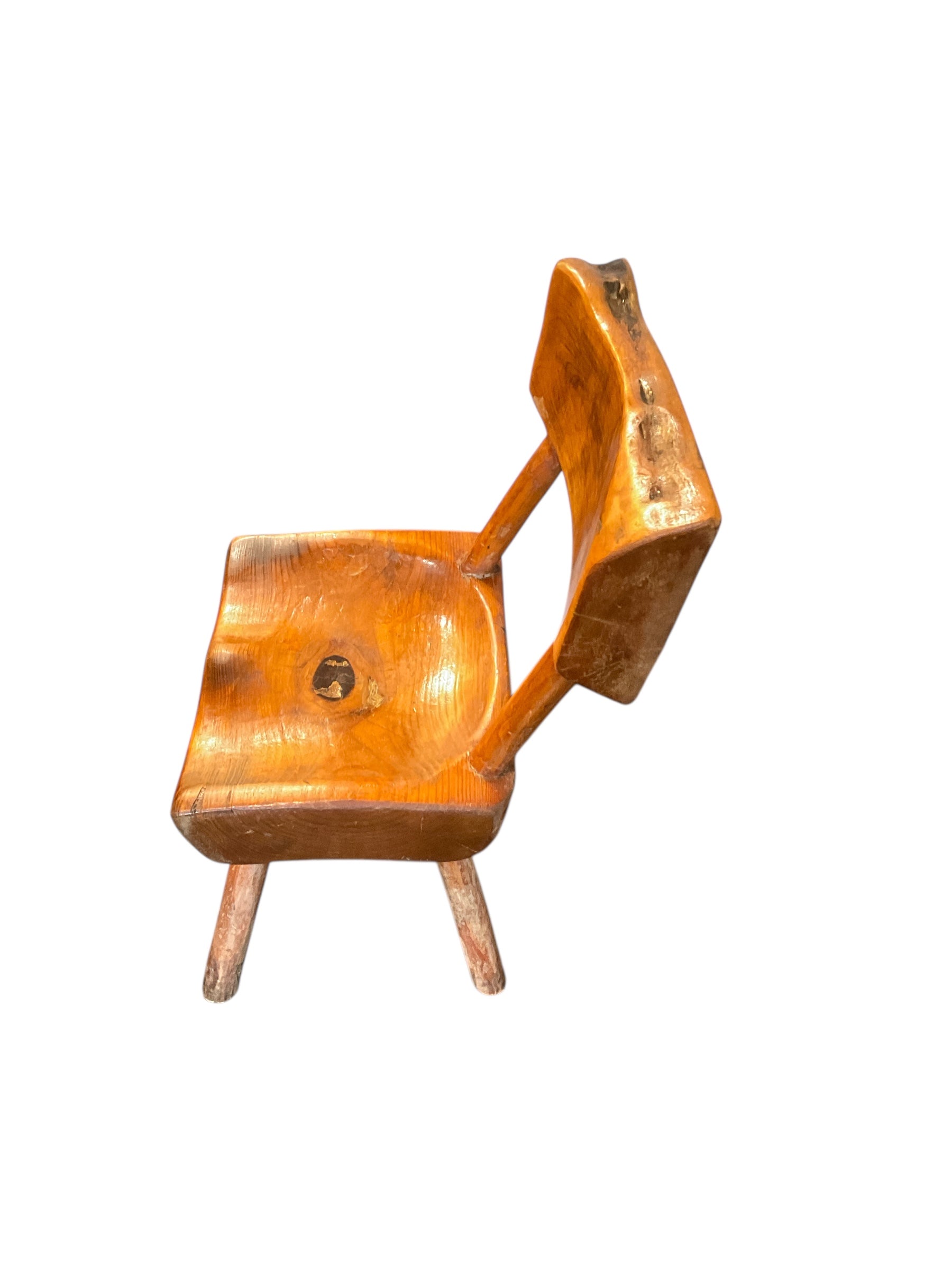 Primitive Handmade French Side Chair