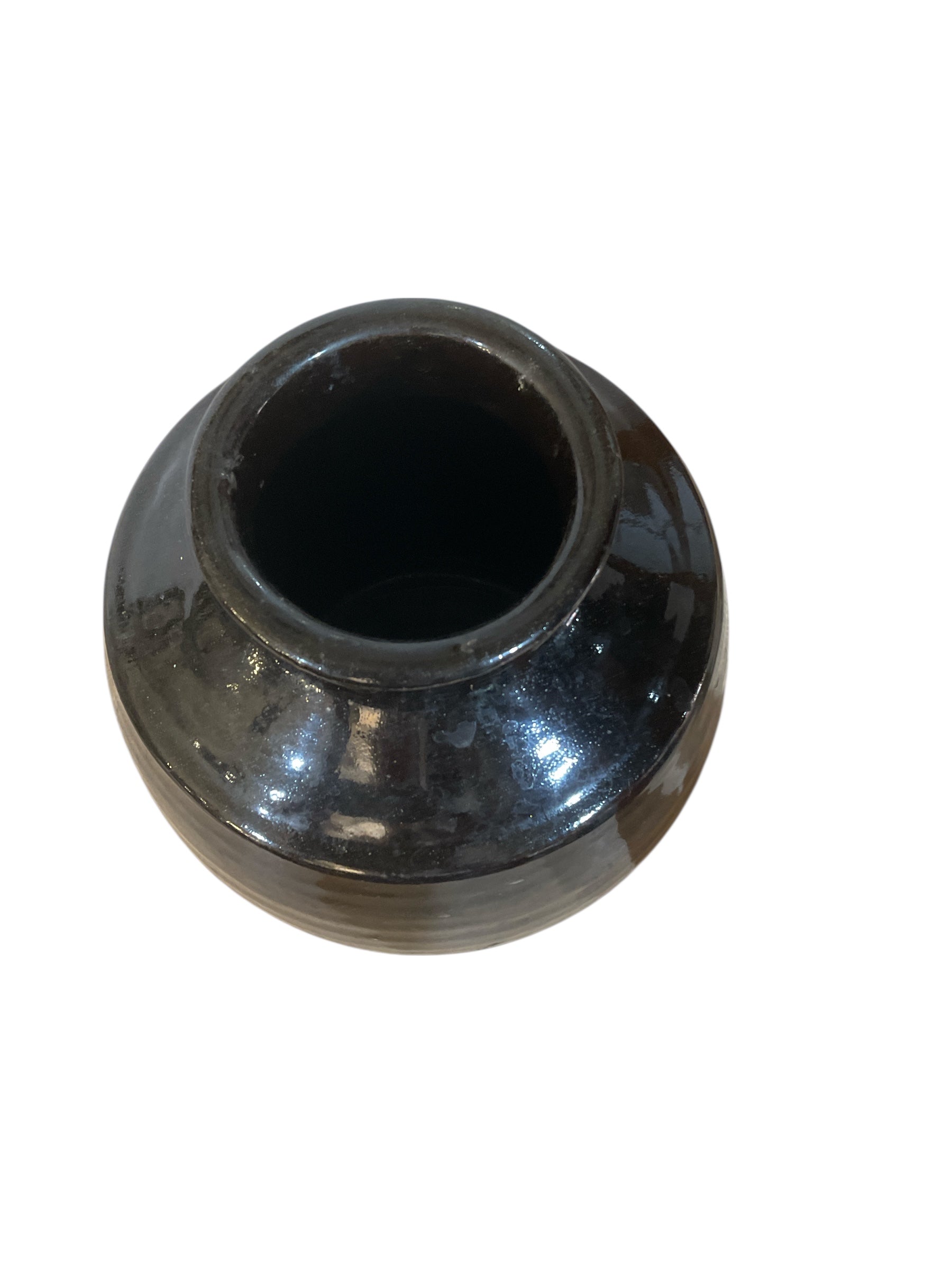 Antique Central Asian Black Glaze Vase
