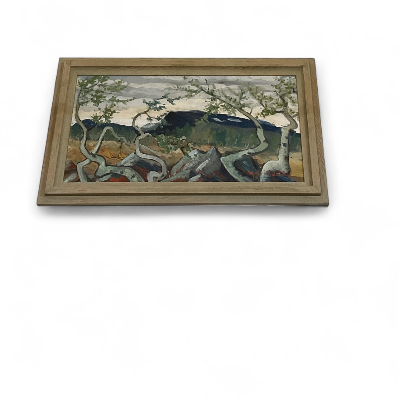 Vintage Danish Landscape Painting