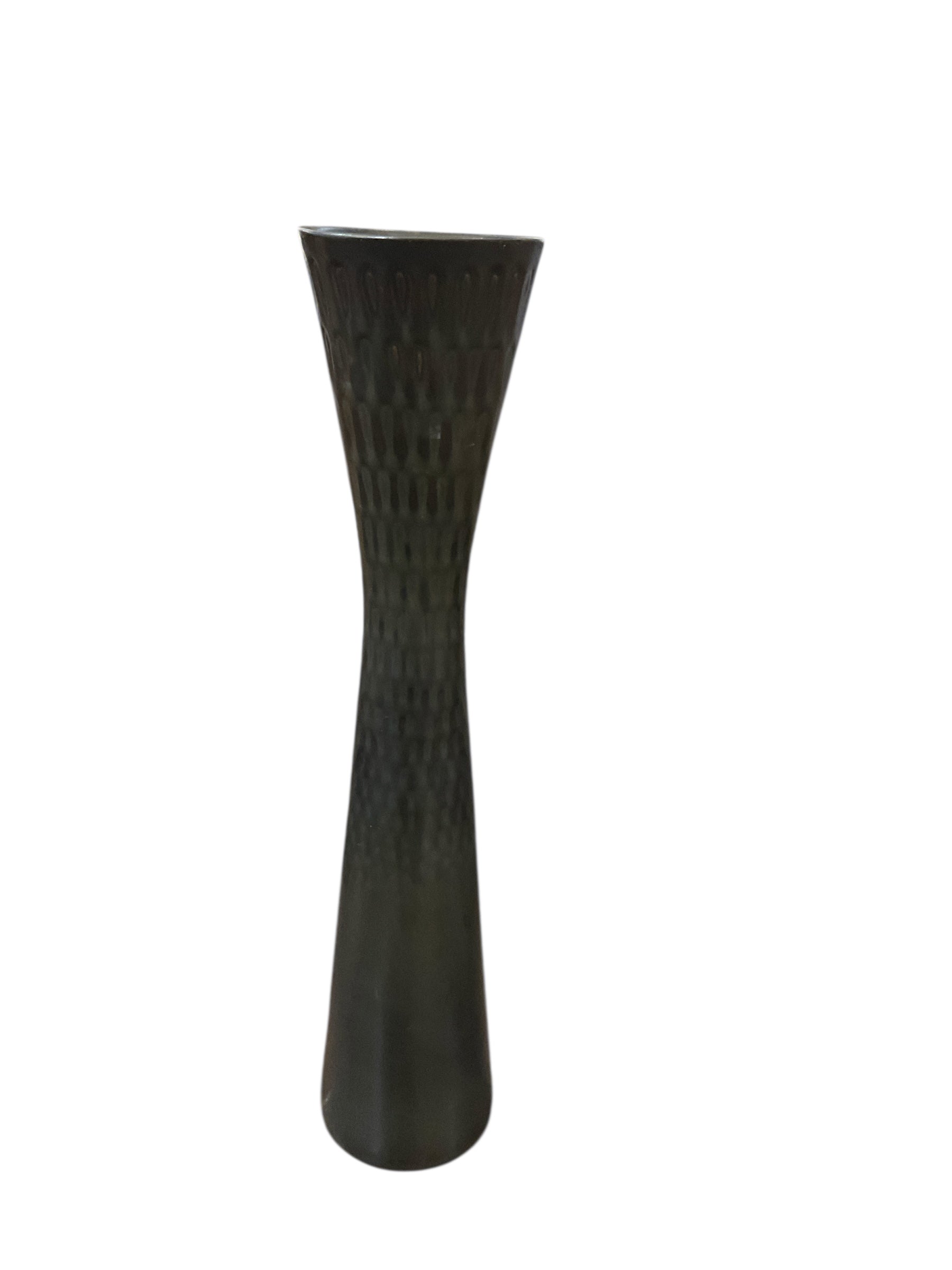 Carl Stalhane Stoneware Black Vase