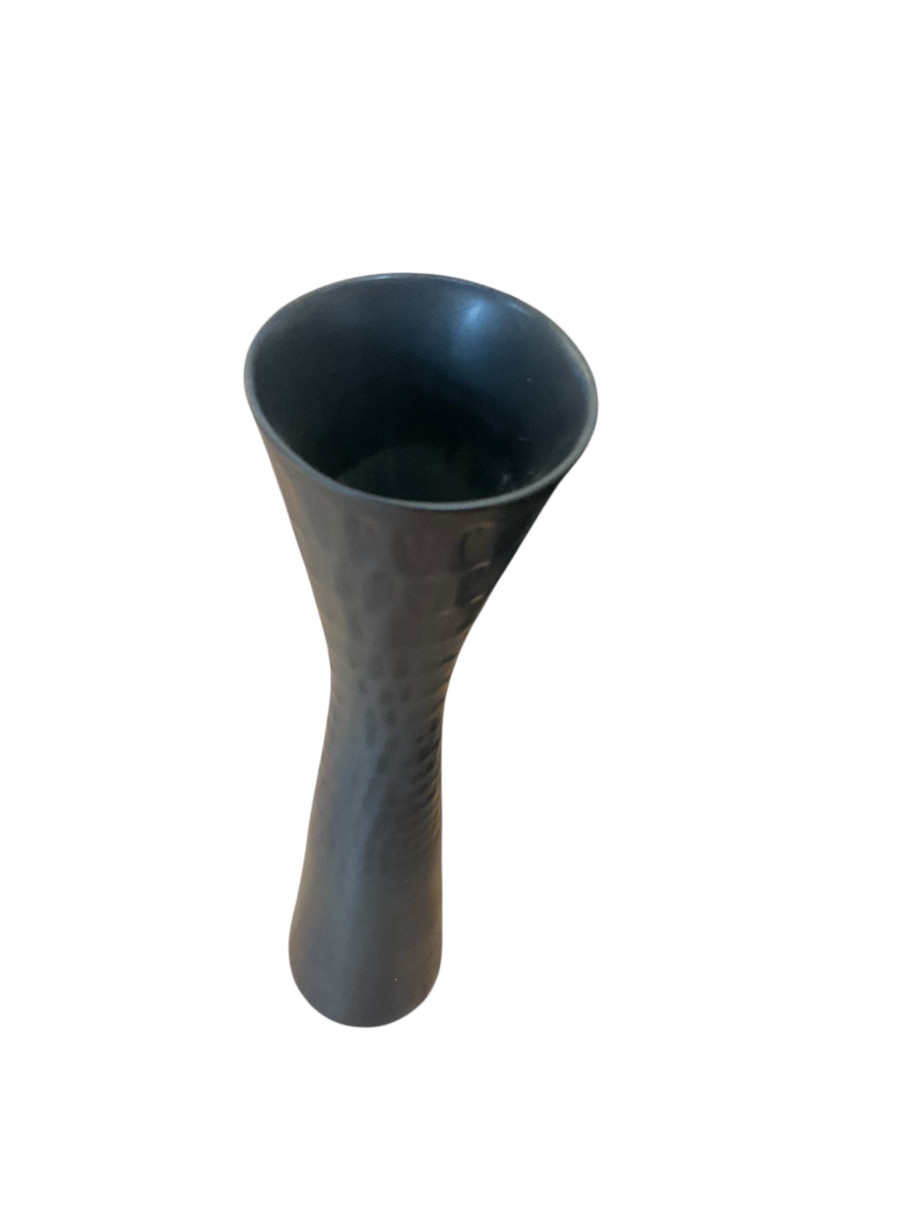 Carl Stalhane Stoneware Black Vase