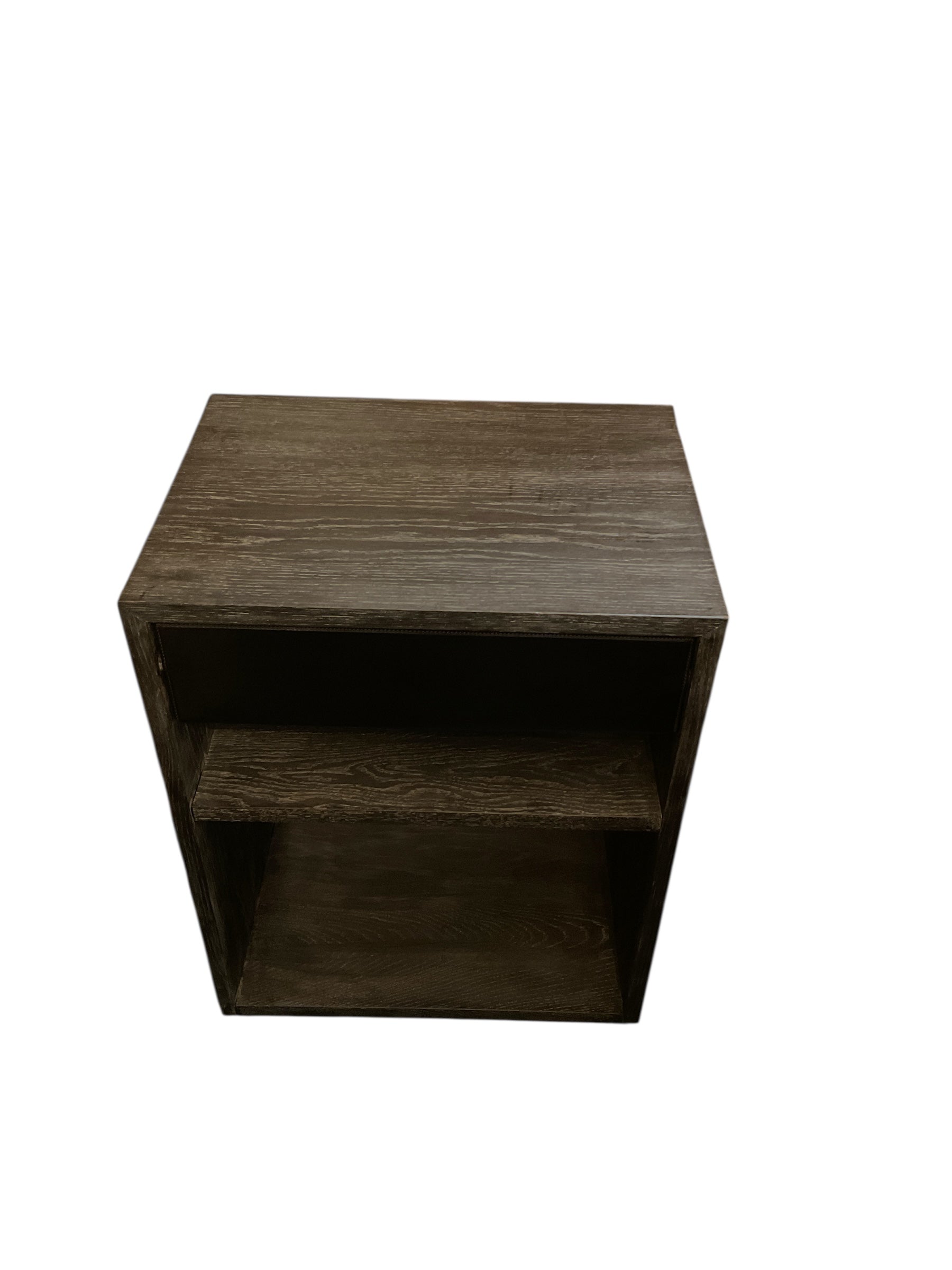 Black Cerused Oak Nightstand