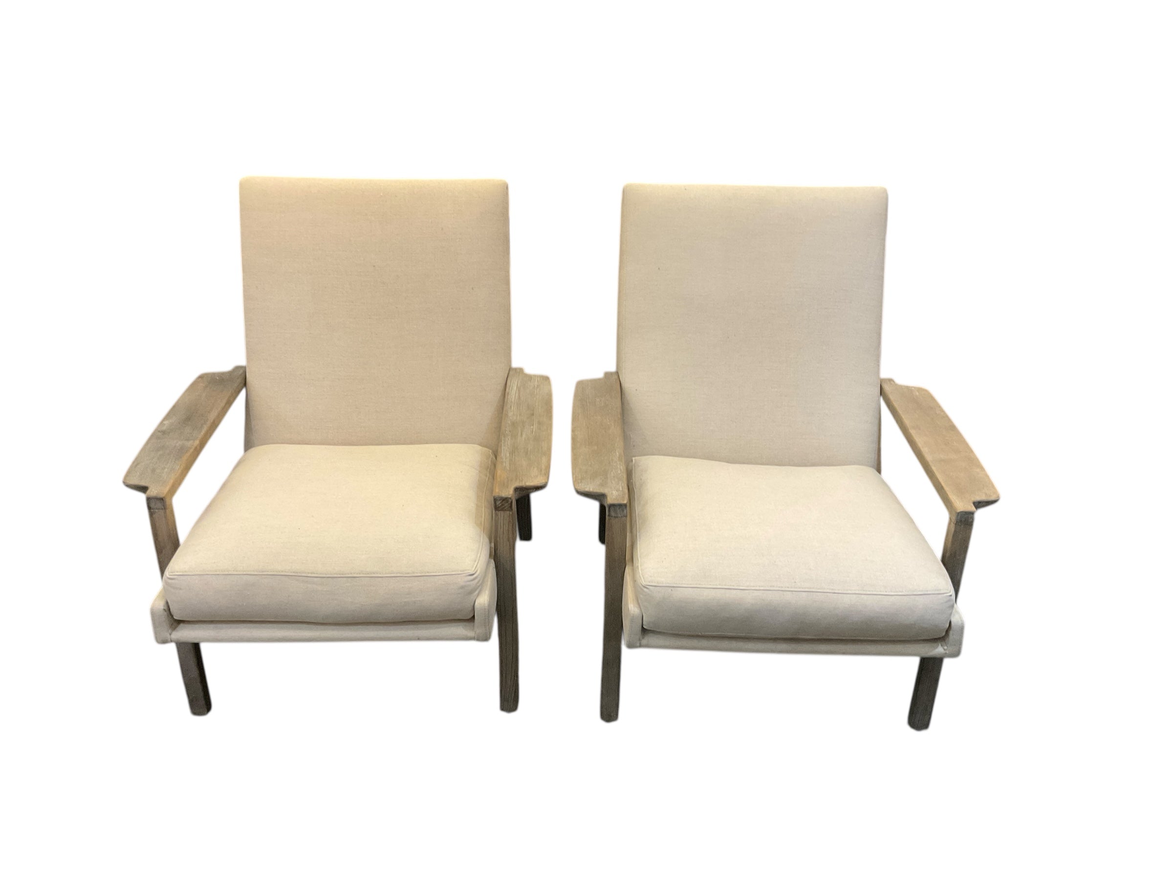 Pair of Danish Mid-Century Arm Chairs
