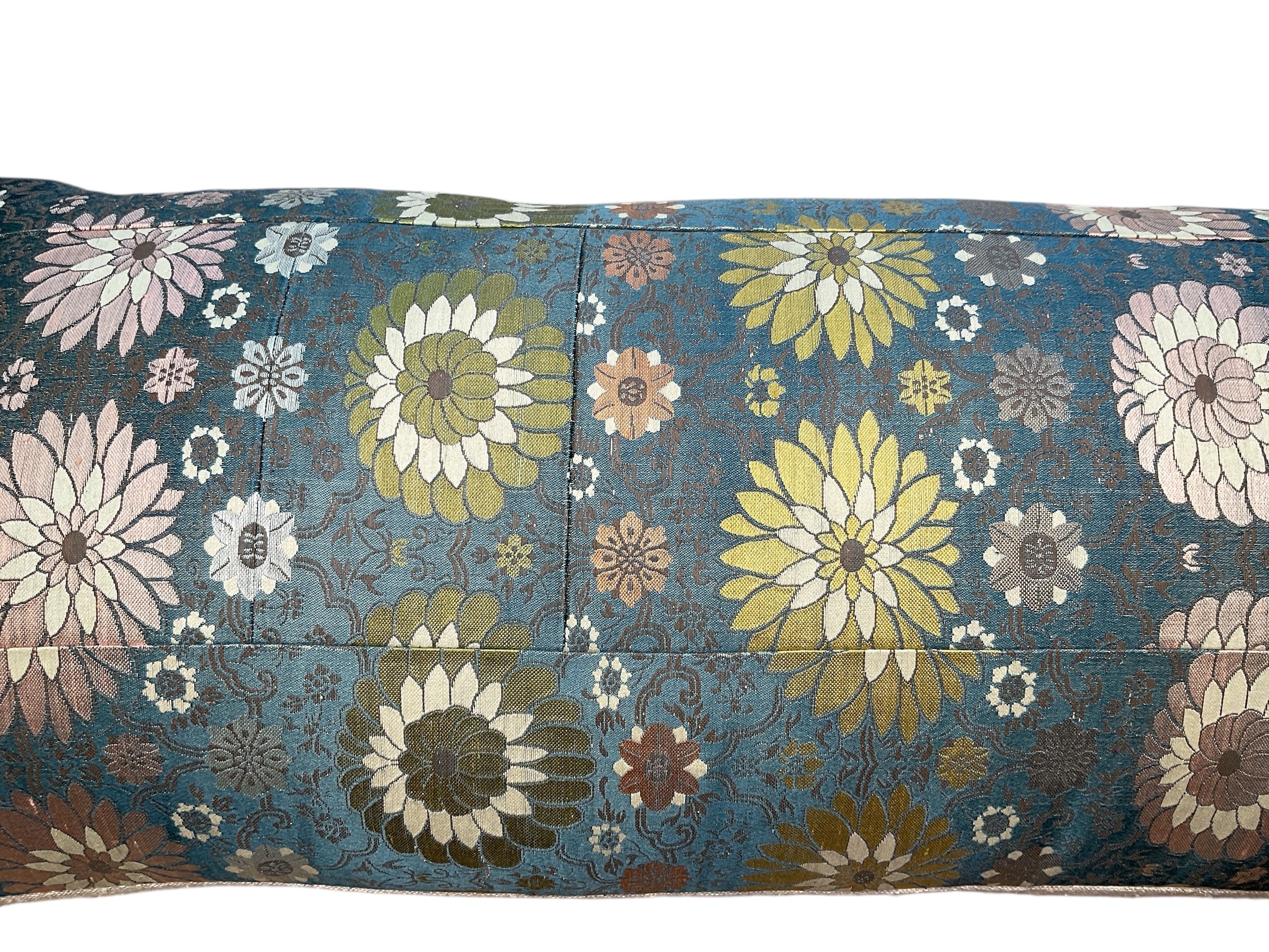 Antique Japanese Kesa Textile Pillow