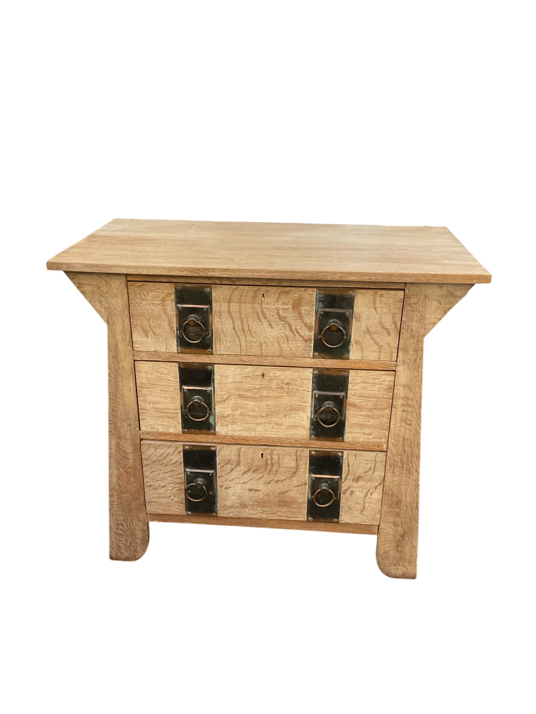 Highly Unusual English Arts and Crafts Cabinet