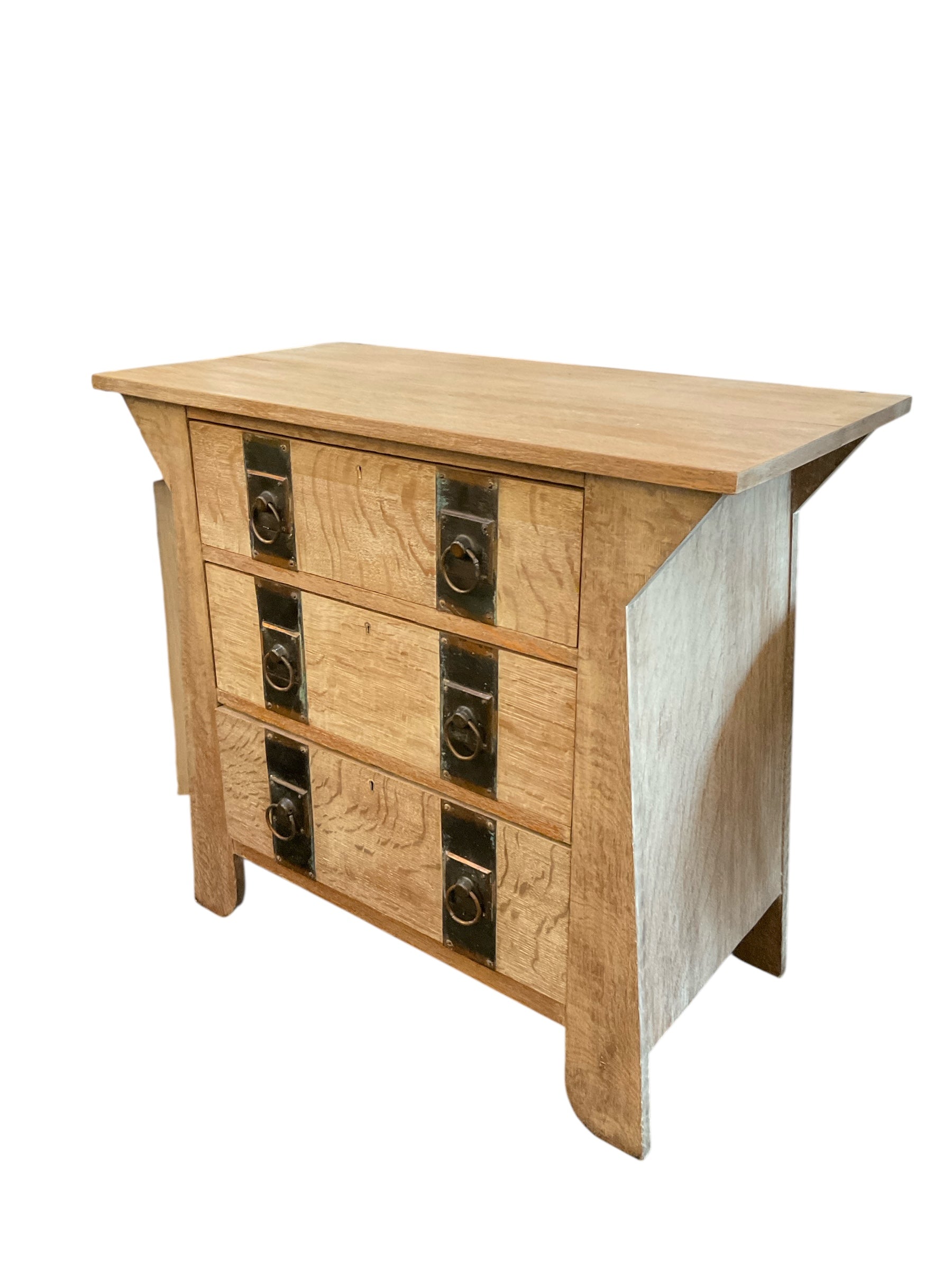 Highly Unusual English Arts and Crafts Cabinet