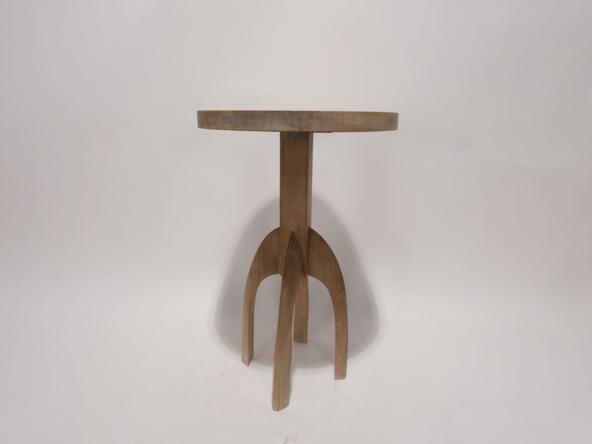 Lucca Studio Jasper Side Table in Walnut