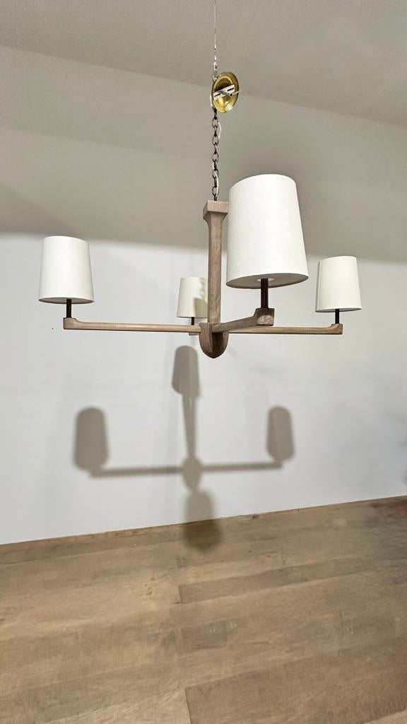 Lucca Studio Taylor Walnut Chandelier