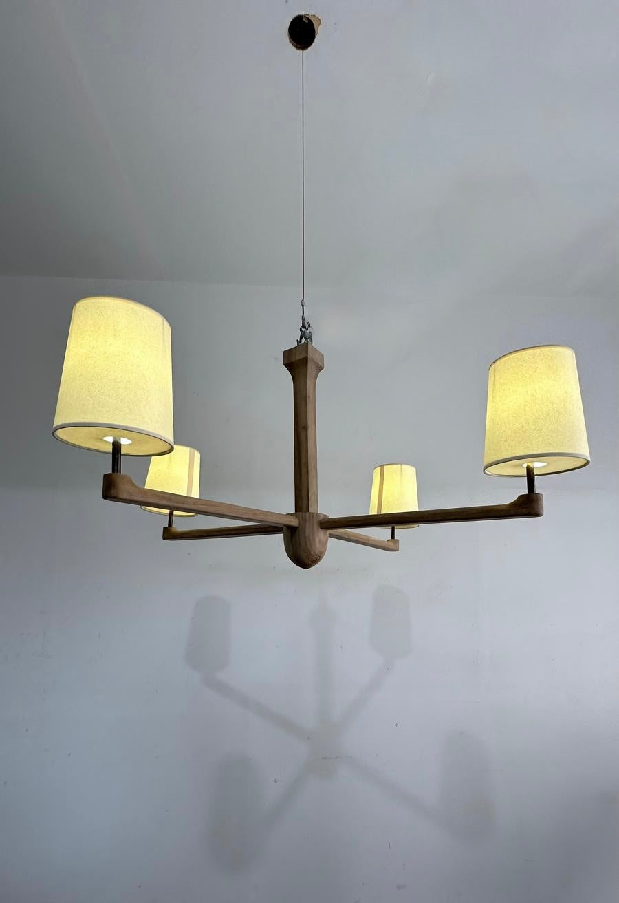 Lucca Studio Taylor Walnut Chandelier