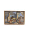 Swedish Cubist Style Oil Painting 74354