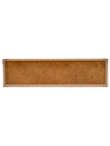 Limited Edition Oak Tray With Vintage Italian Marbleized Paper 50146