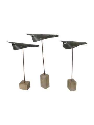 Set of (3) French Tole Birds 48986