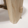Lucca Studio Miles Oak and Bronze Side Table 49203