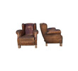 Pair of French 1940's Club Chairs 36427