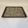 Limited Edition Walnut Tray with Vintage Italian Marbleized Paper 75995