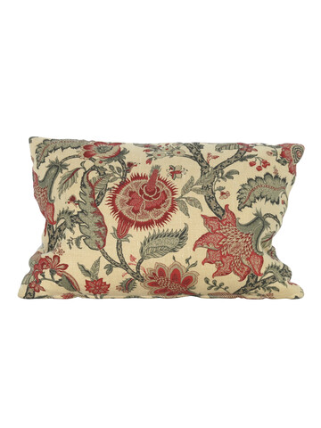 English Linen Floral Pillow 29474