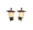 Pair French Bronze Large Lantern/Sconces 35618