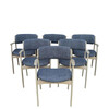 Set of (6) Mid Century Danish Arm Chairs 32504