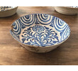 19th Century Blue and White Spanish Lebrillo Bowl 74064