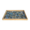 Limited Edition Oak Tray With Vintage Marbleized Paper 33944