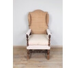 19th Century French Wingback Arm Chair 42901