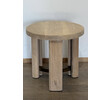 Lucca Studio Miles Oak and Bronze Side Table 76466