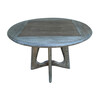 Guillerme & Chambron Cerused Oak Side Table 40824