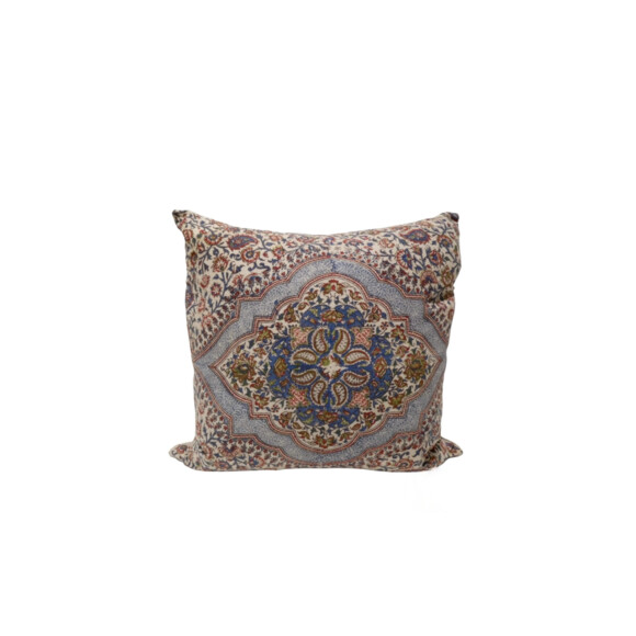 Block Print Linen Pillow 72726