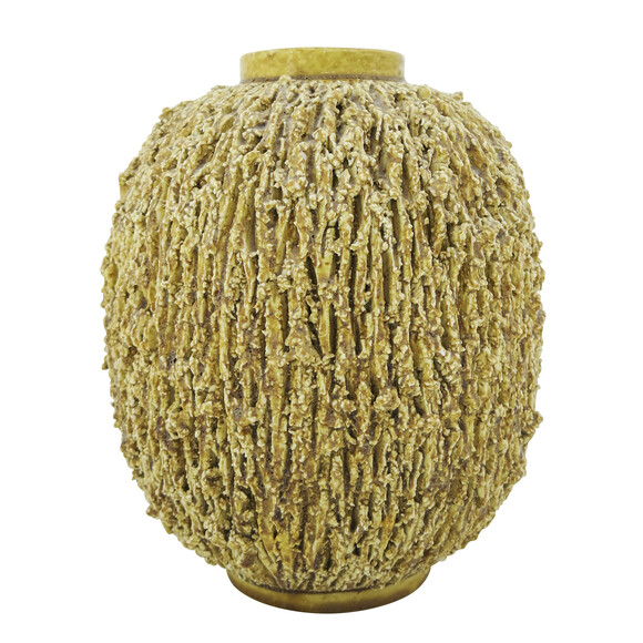 Gunnar Nylund Glazed Yellow Vase 29485