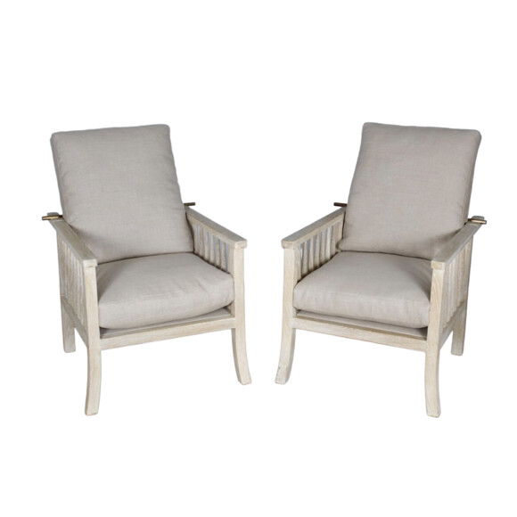 Lucca Studio Pair of Morris Chairs 45169