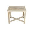 Lucca Studio Alfred Oak Rectangle Side Table 39703