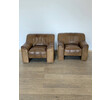 Pair of Vintage DeSede Leather Arm Chairs 78487