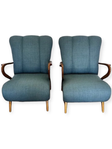 Pair of French 1930's Arm Chairs 74856