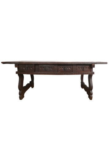 18th Century Spanish Walnut Table 67343