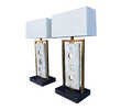 Pair of Limited Edition Industrial Element Lamps 32595