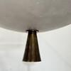 Limited Edition Antique Italian Alabaster and Modern Bronze Chandelier 77827