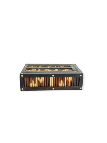 Highly Decorative Porcupine Quill Box 58346
