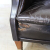 Vintage Danish Leather Arm Chair 66481